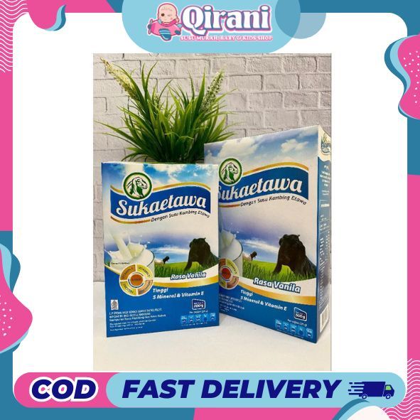 

Sukaetawa Susu Kambing Etawa 500gr Vanilla/ Coklat/ Strawberry
