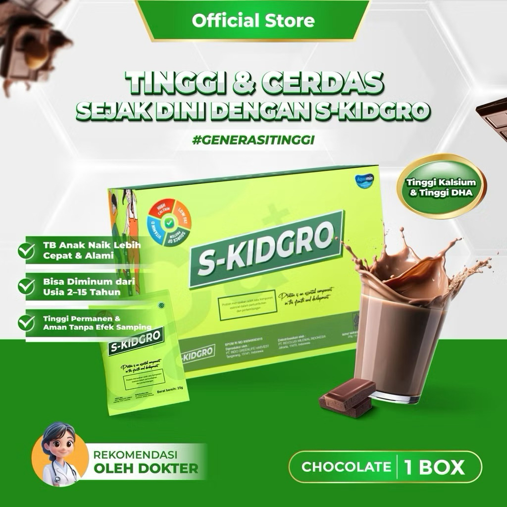 

susu peninggi badan anak S-KIDGRO