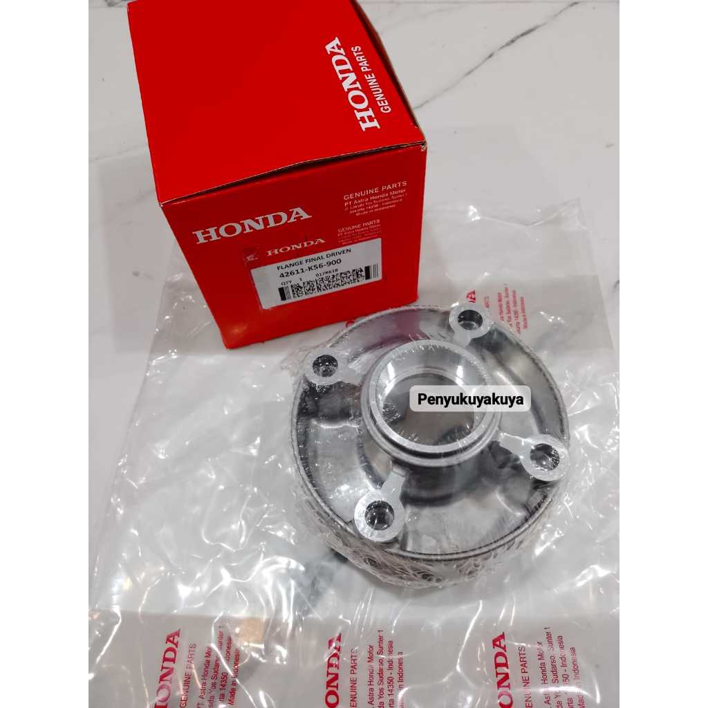 K56 NAP GEAR DUDUKAN BELAKANG FLANGE SUB ASSY FINAL DRIVE GIR MOTOR SONIC 150 R SONIC150 150R