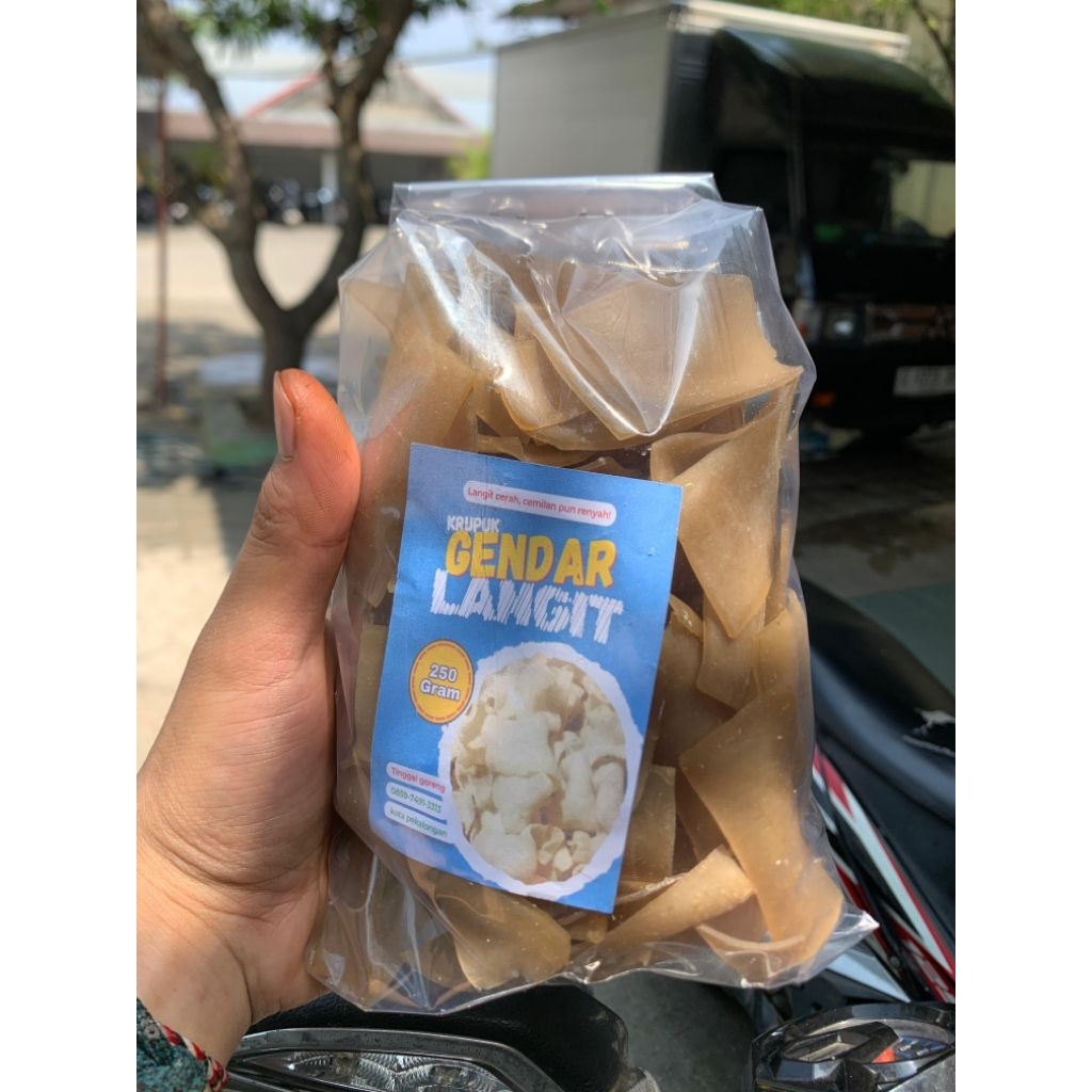 

krupuk gendar gandum