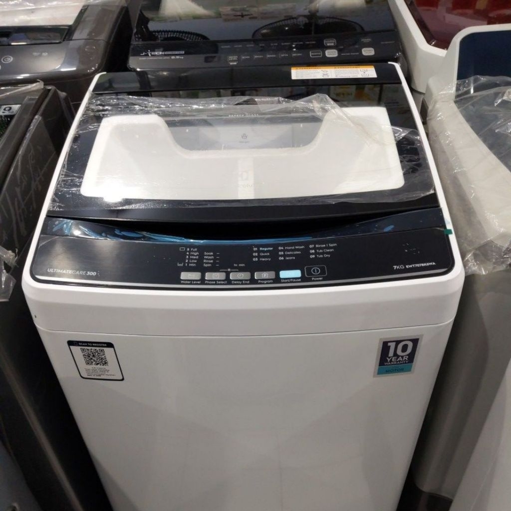 MESIN CUCI 1 TABUNG TOP LOADING ELECTROLUX