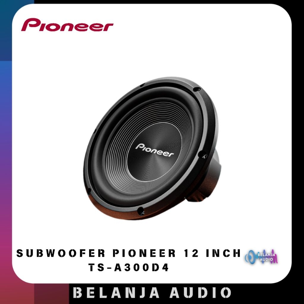 Subwoofer Pioneer 12 Inch Double Coil TS-A300D4