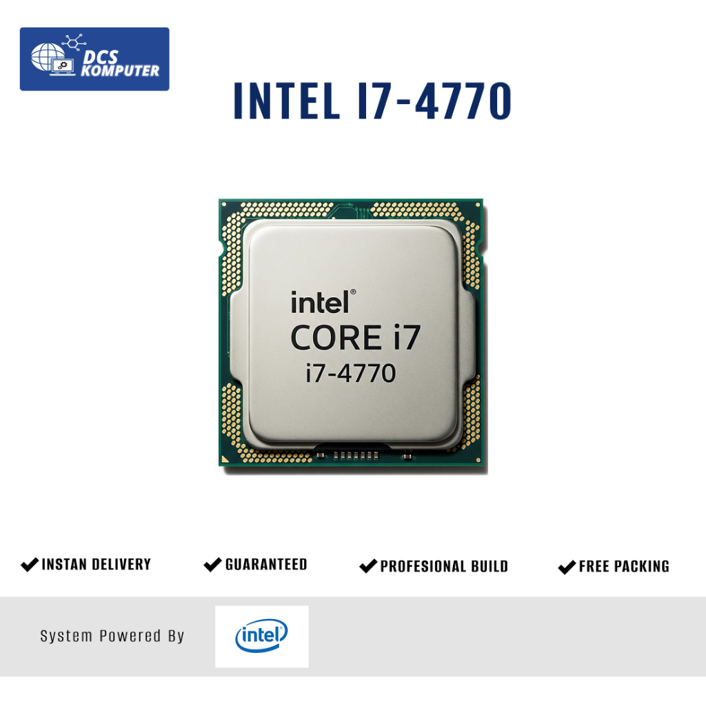 PROCESSOR INTEL i7 4770 + FAN PROCESSOR