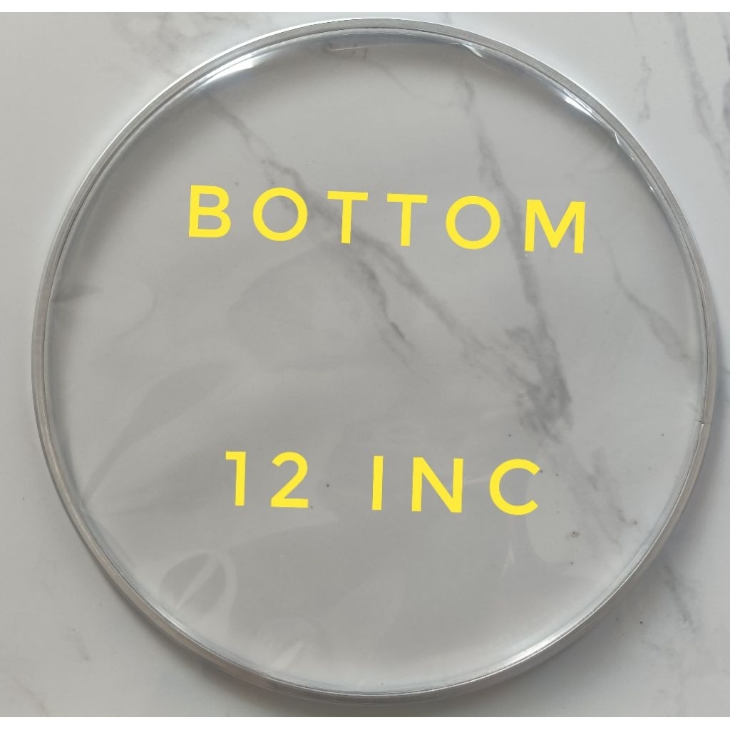 MIKA HEAD DRUM BOTTOM SNARE DRUM 12 INC