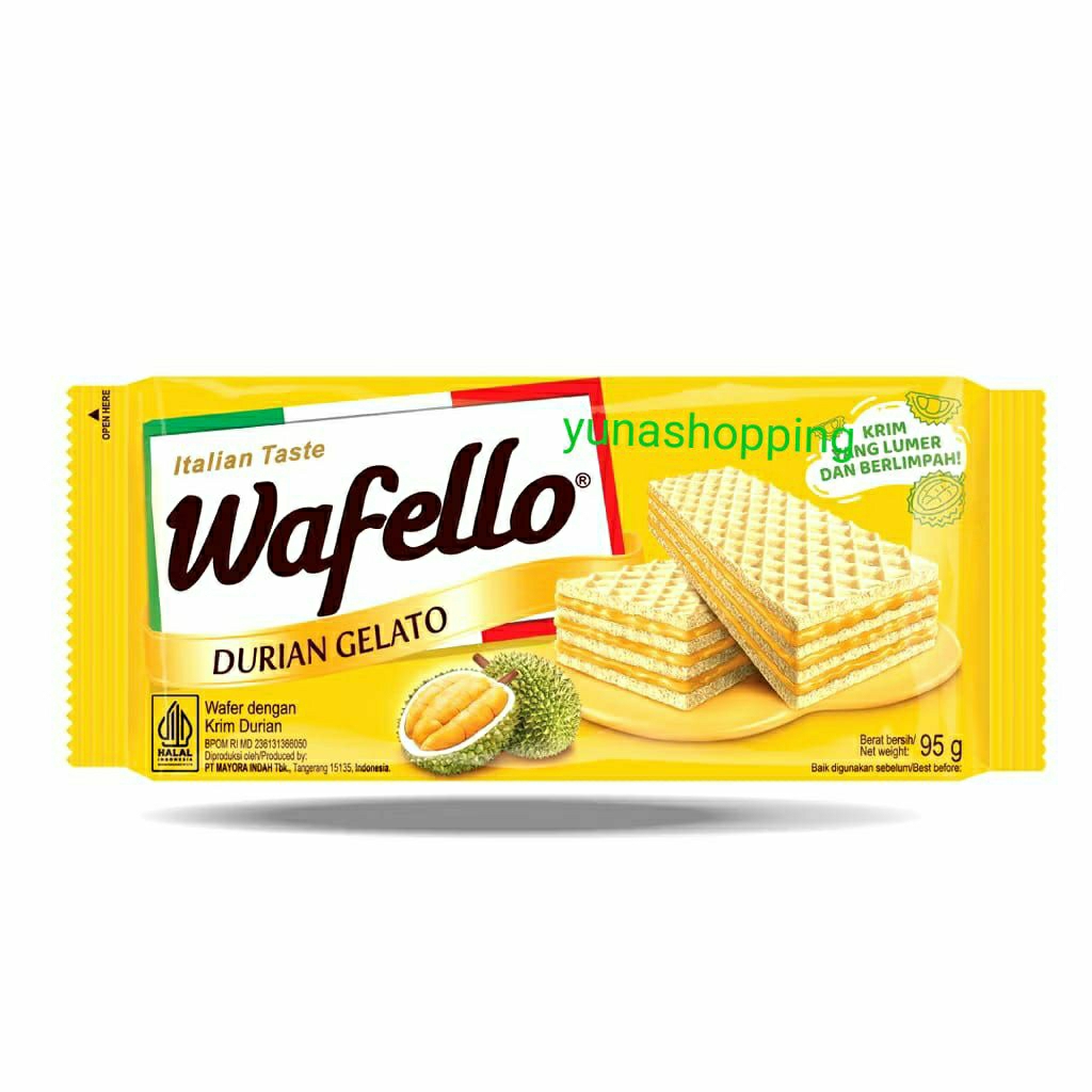

Wafello wafer durian 95g