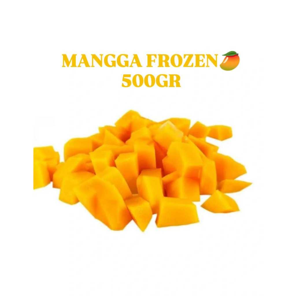 

FRUIT FROZEN MANGGO 500GR, BUAH FROZEN SEGAR, INSTAN KURIR
