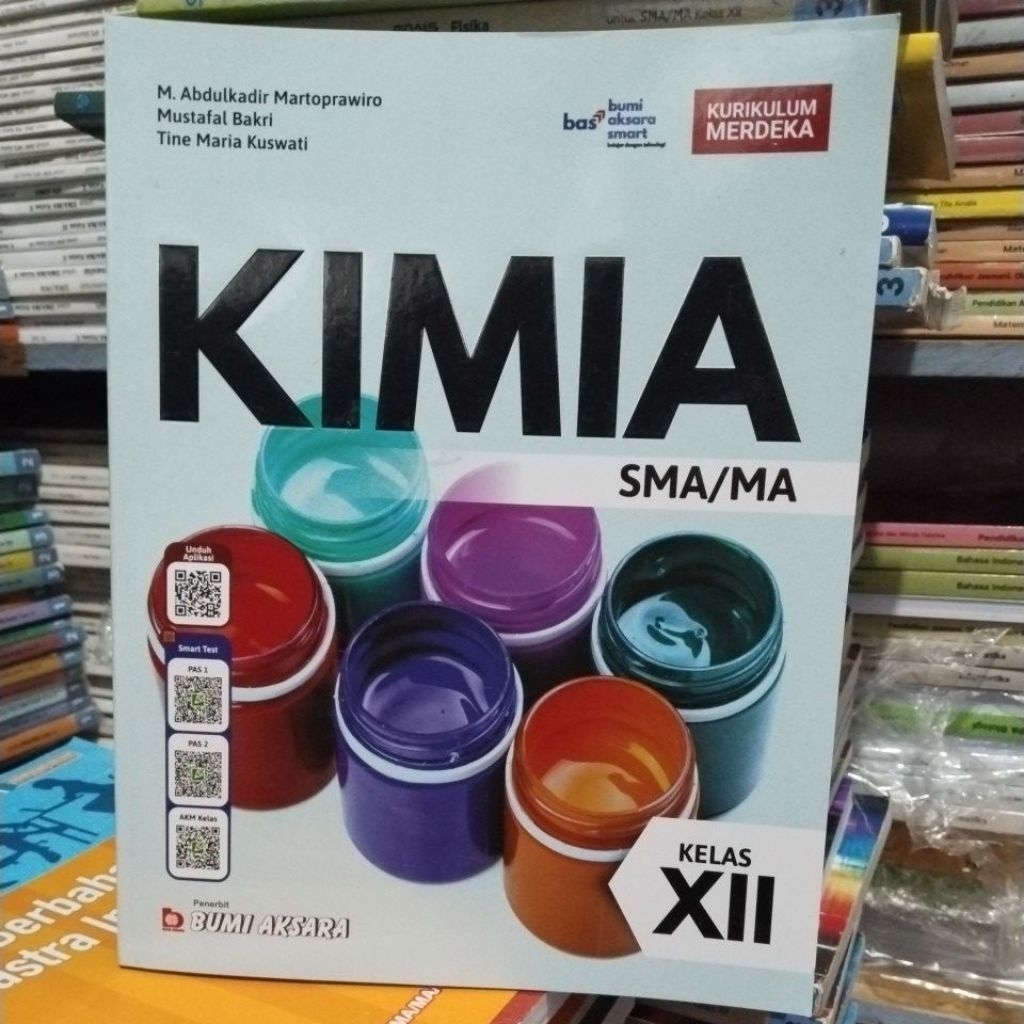 BUKJ KIMIA KELAS 12/XII SMA PENERBIT BUMI AKSARA KURIKULUM MERDEKA