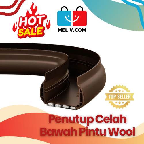 Silikon WOOL Penutup Celah Bawah Pintu Bawah Penghalang Celah Pintu Bawah Anti Kecoa Serangga Debu