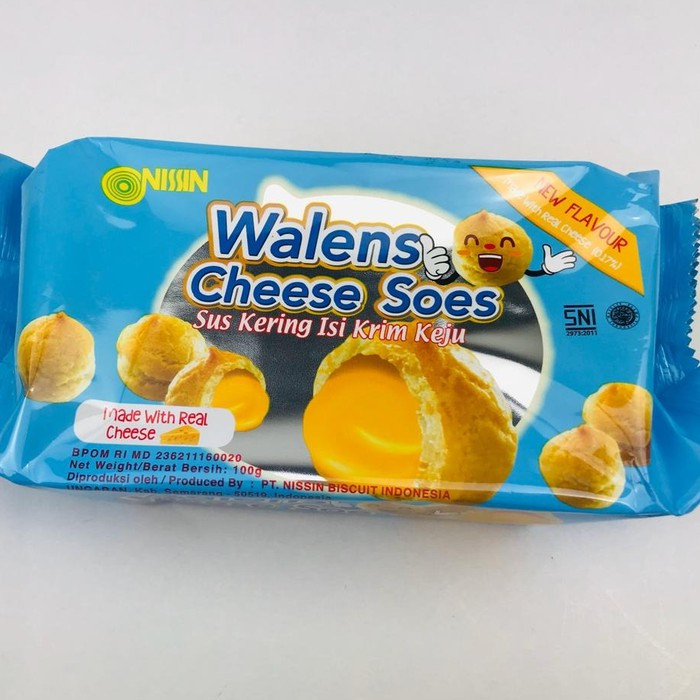 

NISSIN WALENS CHEESE SOES 100GR 350137