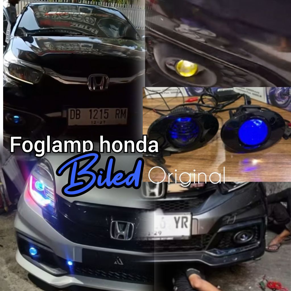 FOGLAMP biled Honda brio jazz mobilio APV arena FORTUNER VRZ taruna LAMPU TEMBAK motor Foglamp ARB o