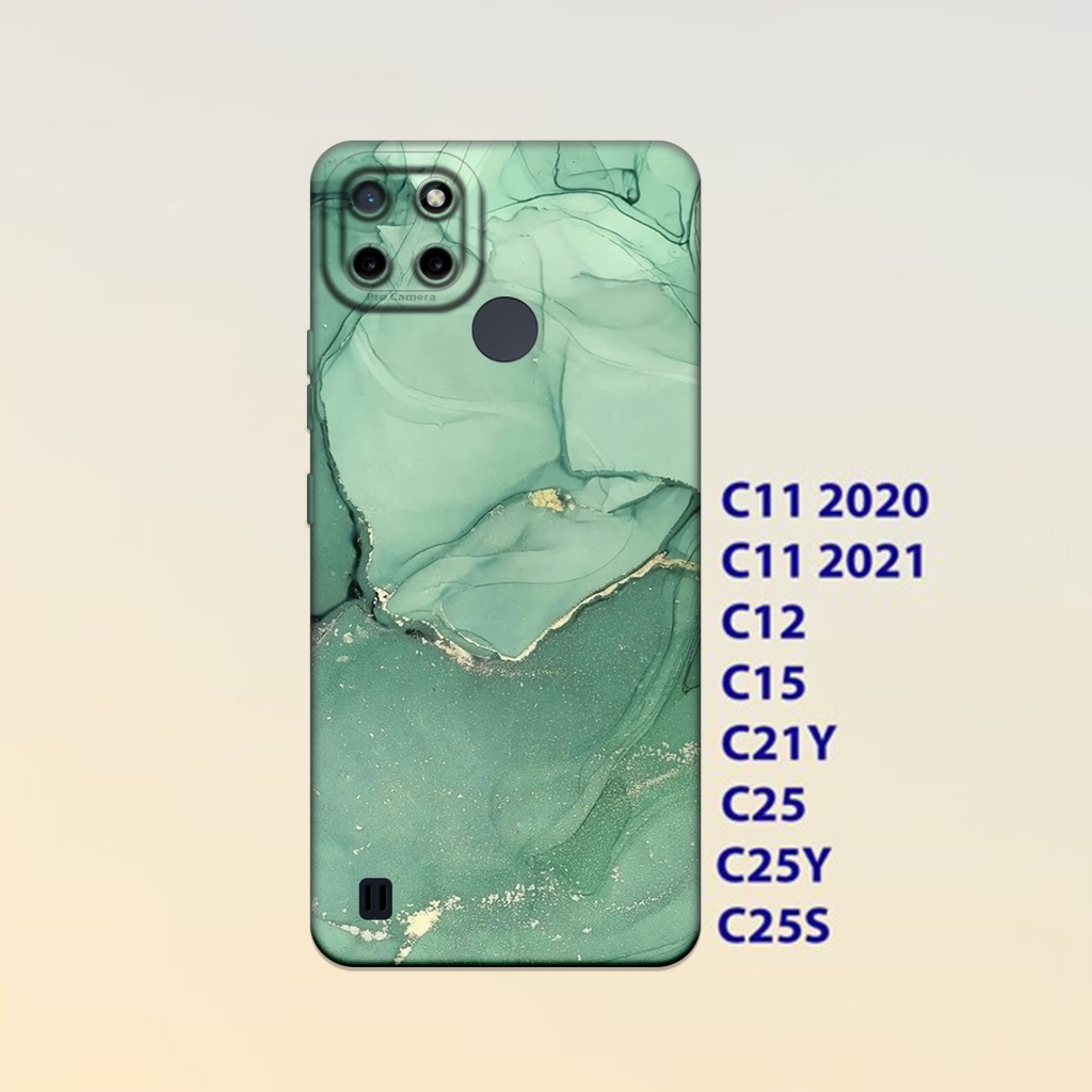 Case Realme C11 ,Realme C12 ,Realme C15 ,Realme C21Y ,realme C25 / C25Y -Silikon Hp Hitam Lentur