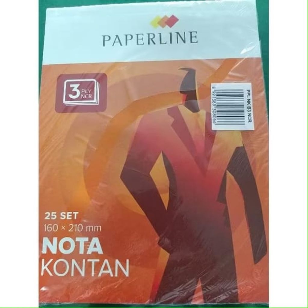 

[PACK 10 NOTA] NOTA KONTAN BESAR 3 PLY PAPERLINE / NCR 3 PLY / NOTA 3 PLY / NOTA OLSHOP / OLSHOP