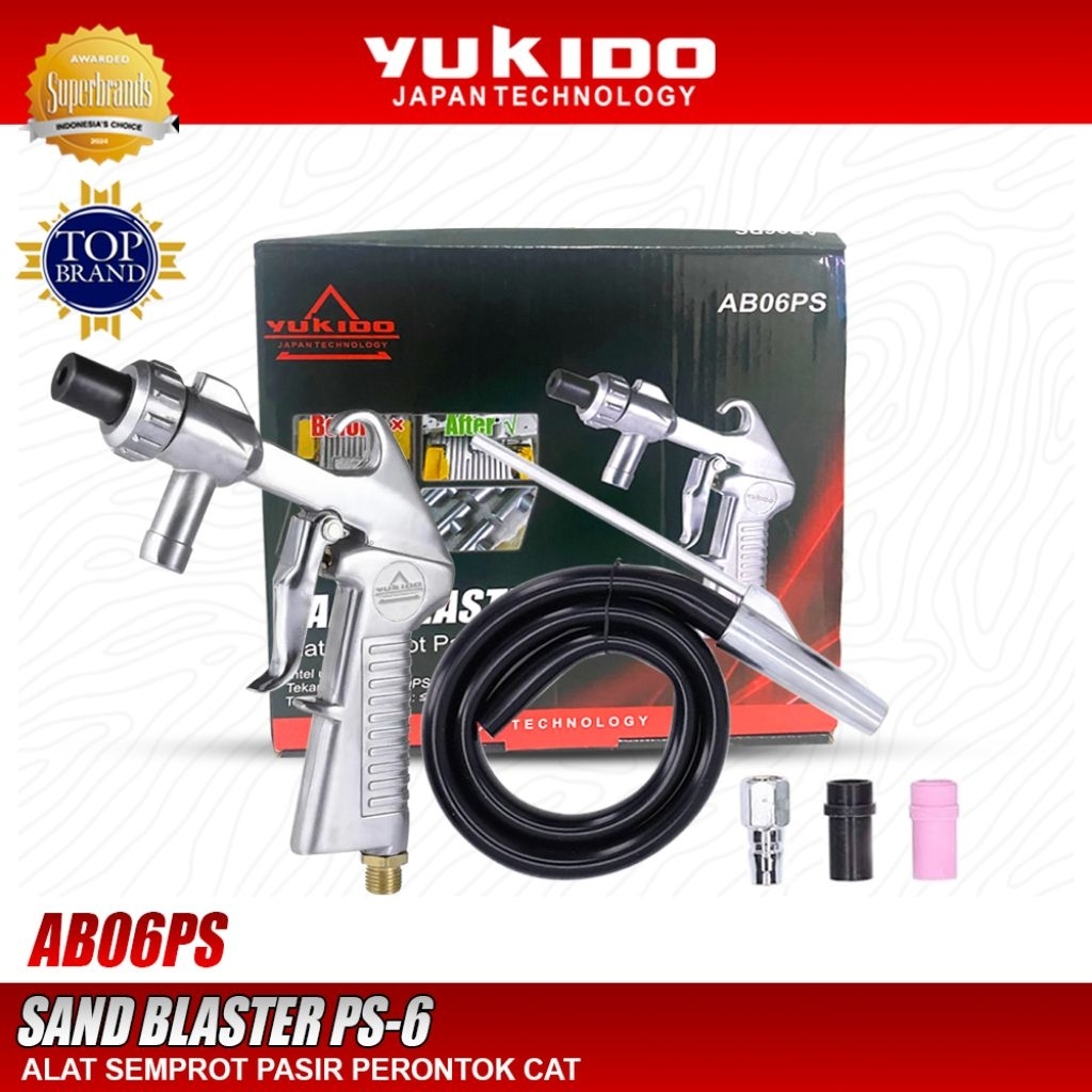 YUKIDO Alat semport pasir perontok cat AB-06PS