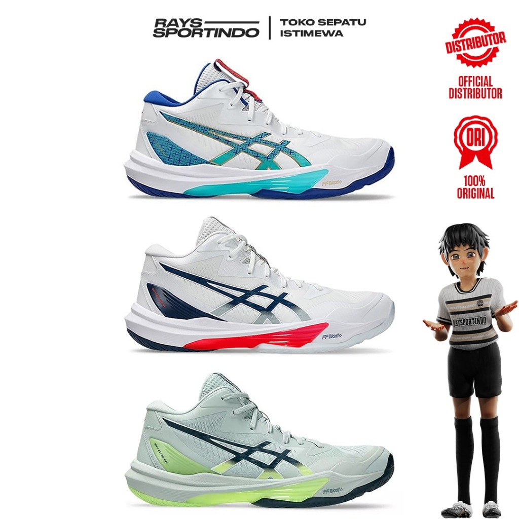 SEPATU VOLI ASICS SKY ELITE FF 3 MEN DAN SKY ELITE FF MT 3 MEN