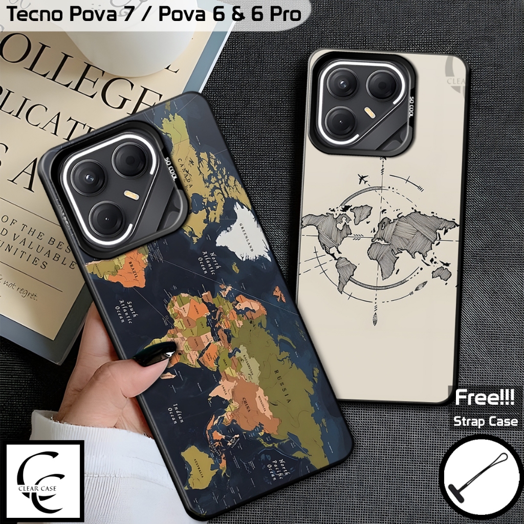 Casing So Cool Tecno Pova 7 Terbaru 2025 | SoftCase HP Tecno Pova 7 | Tecno Pova 6 & Tecno Pova 6 Pr