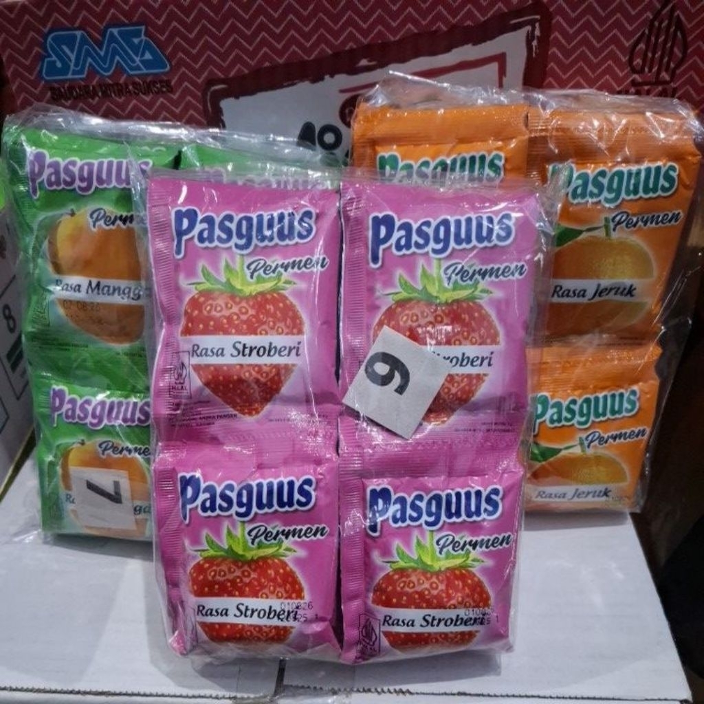 

Permen Pasguus // isi 20 pcs // pack