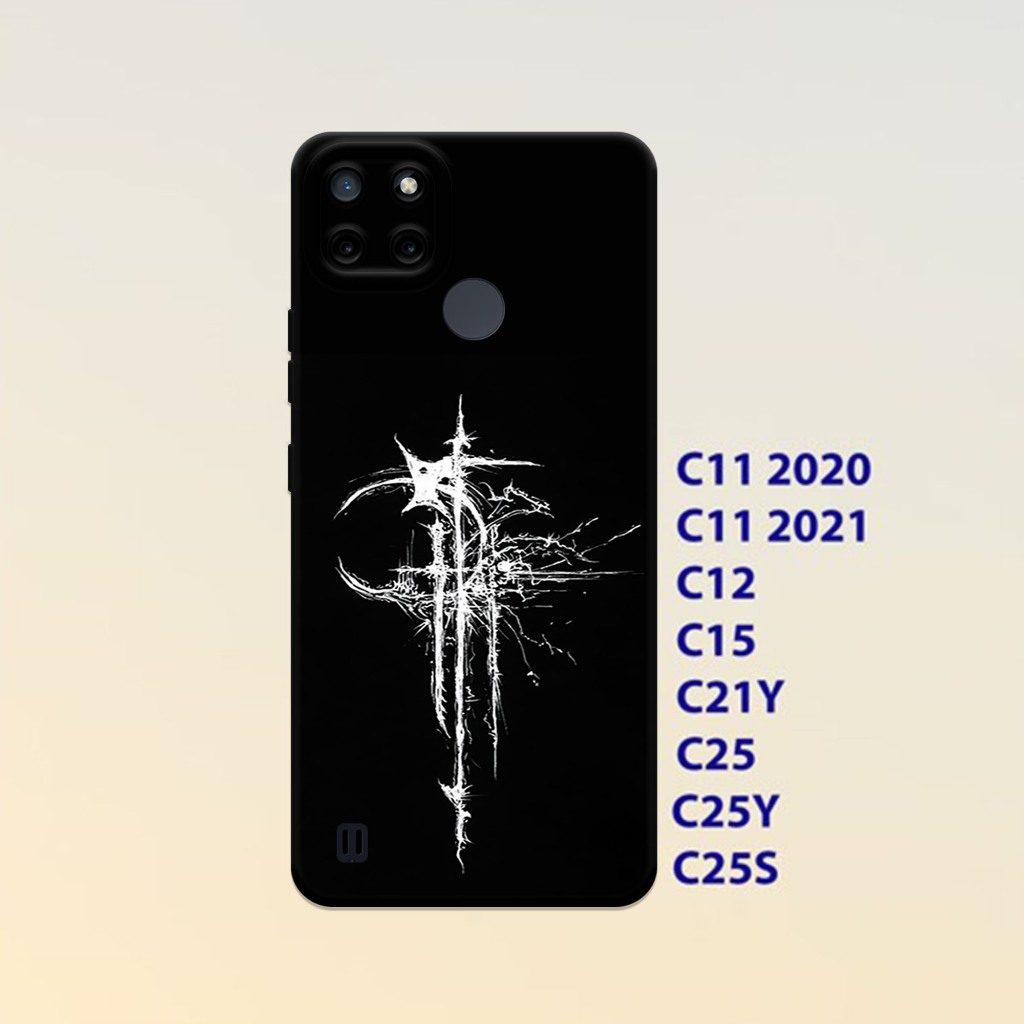 Case Realme C11 ,Realme C12 ,Realme C15 ,Realme C21Y ,realme C25 / C25Y -Casing case Hp Hitam Lentur