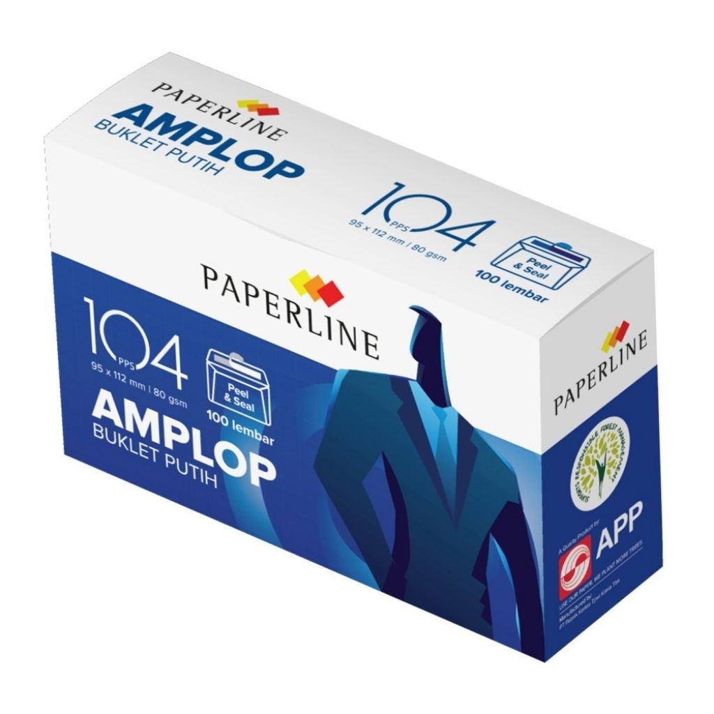 

Amplop Paperline 104 1pack(100pcs)