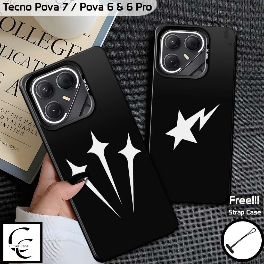 Casing So Cool Tecno Pova 7 Terbaru 2025 | SoftCase HP Tecno Pova 7 | Tecno Pova 6 & Tecno Pova 6 Pr