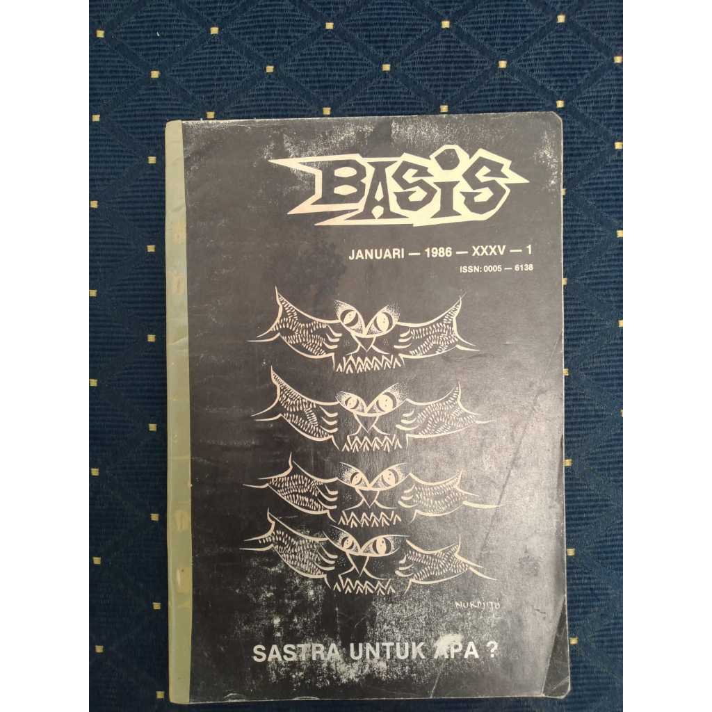 [BERUANG PRELOVED] Buku Majalah Basis, Januari 1986