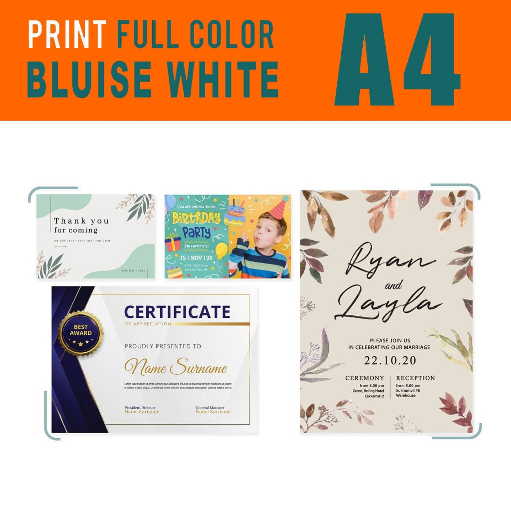 

Cetak, Print Bluisewhite A4 260gsm - Piagam, Sertifikat, Undangan Berkualitas