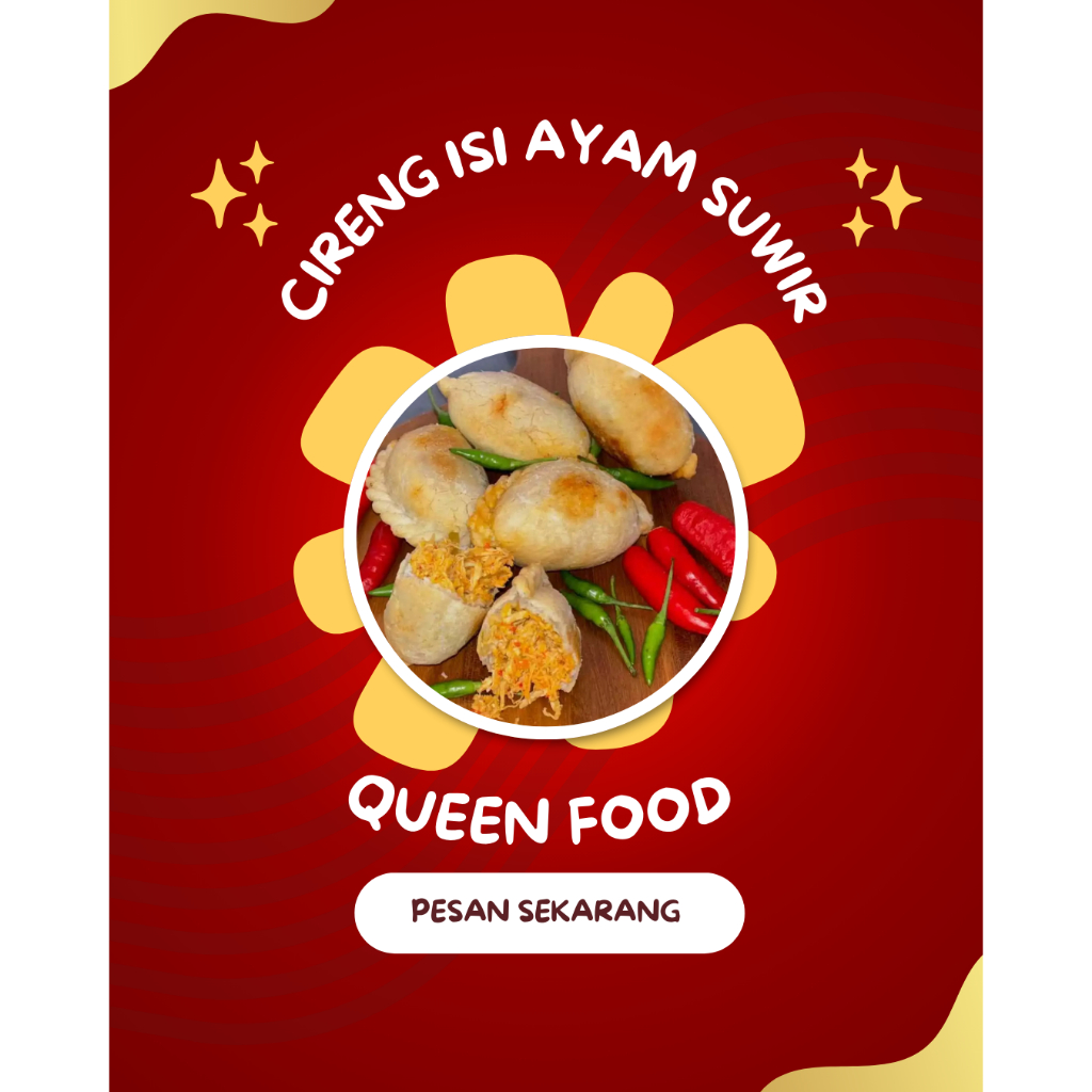 

Cireng Buncit Isi Ayam Suwir | Per Pack 5 PCS
