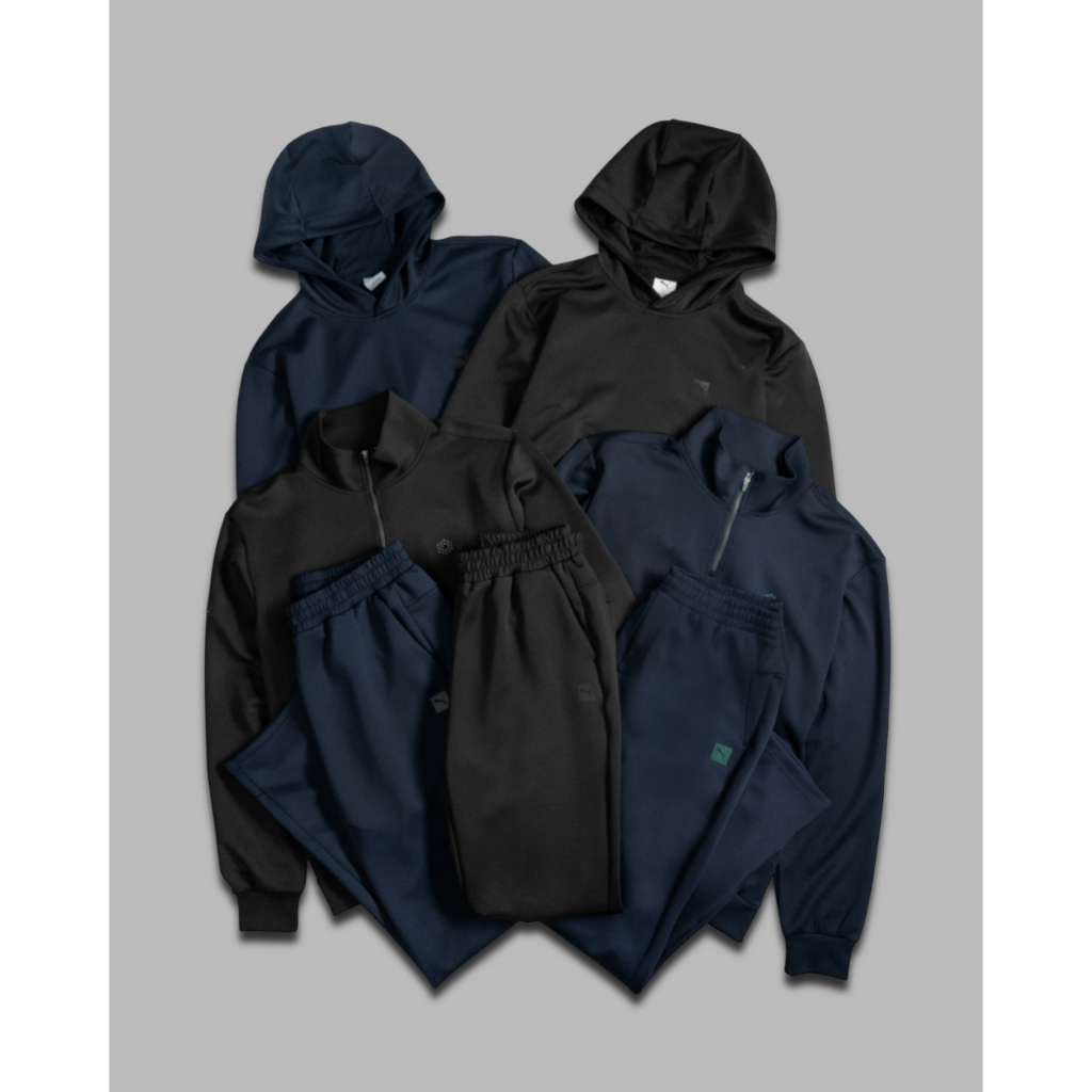Set Track Jaket Pria - Set Up Track Jacket Hoodie