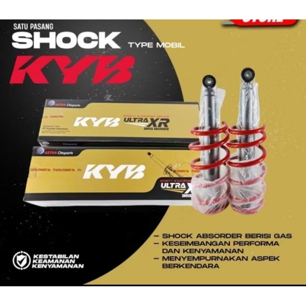 Kyb ultra XR Series shock belakang dan per untuk mobil toyota calya/sigra
