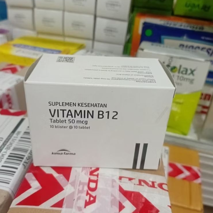 Vitamin B12 kimia farma 50mcg box