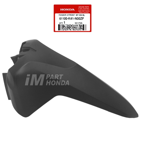 61100-K41-N00ZF Slebor Spakbor Depan New Supra X 125 Fi Hitam Dof