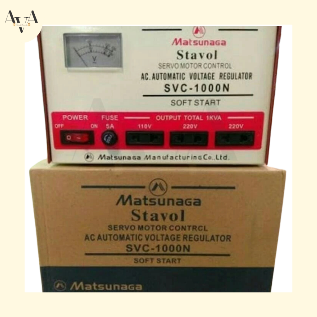 Stavolt Stabilizer 1000 Watt MATSUNAGA