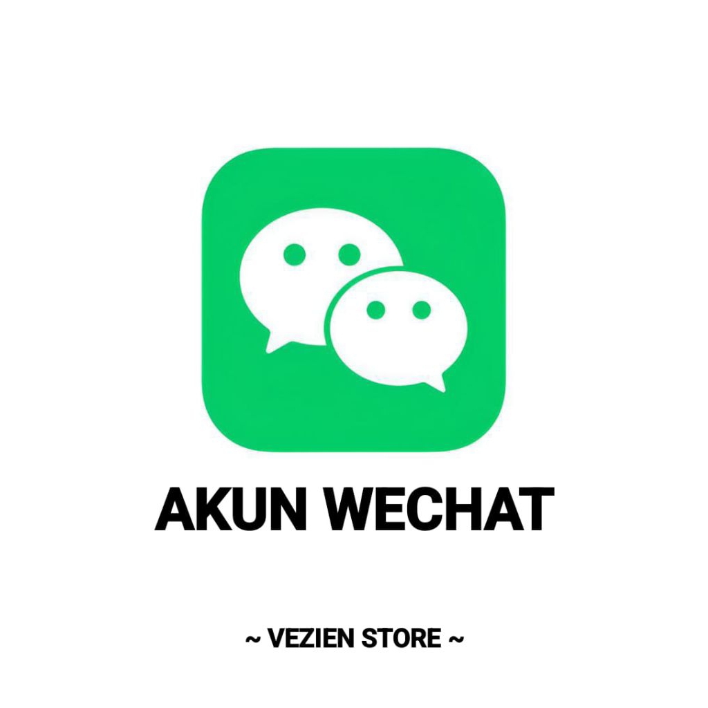 Akun WeChat Permanen / Jasa WeChat