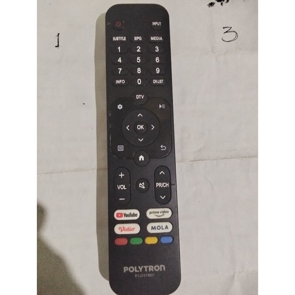 remot tv Polytron android