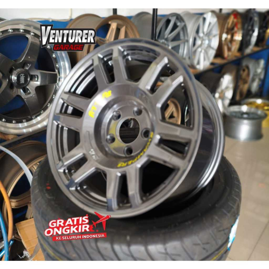 velg mobil terios rush xtrail xpander ring 16 hsr swampers r16 semi offroad - toko velg surabaya