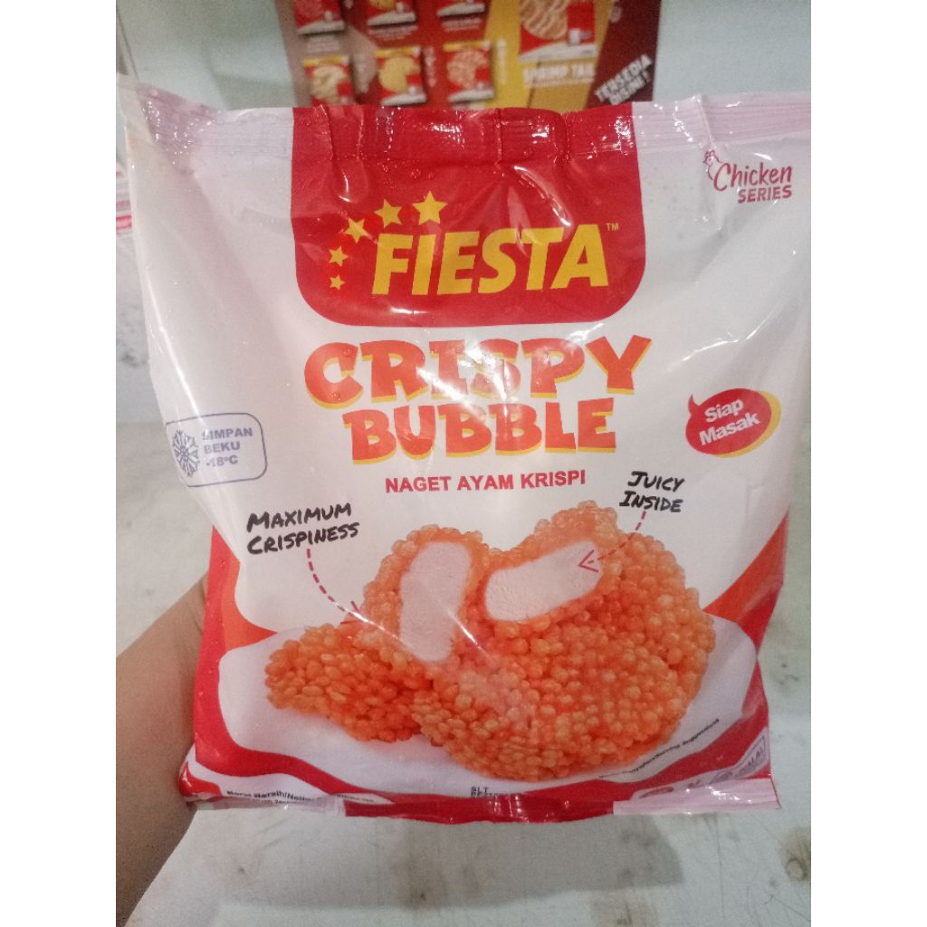

Nugget Crispy Bubble Fiesta 400 gram
