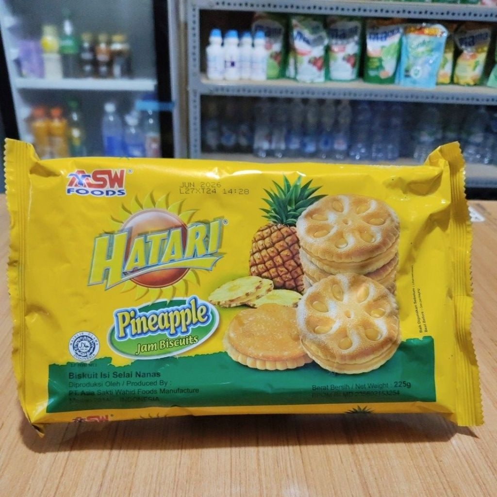 

Hatari biskuit selai nanas 225gr