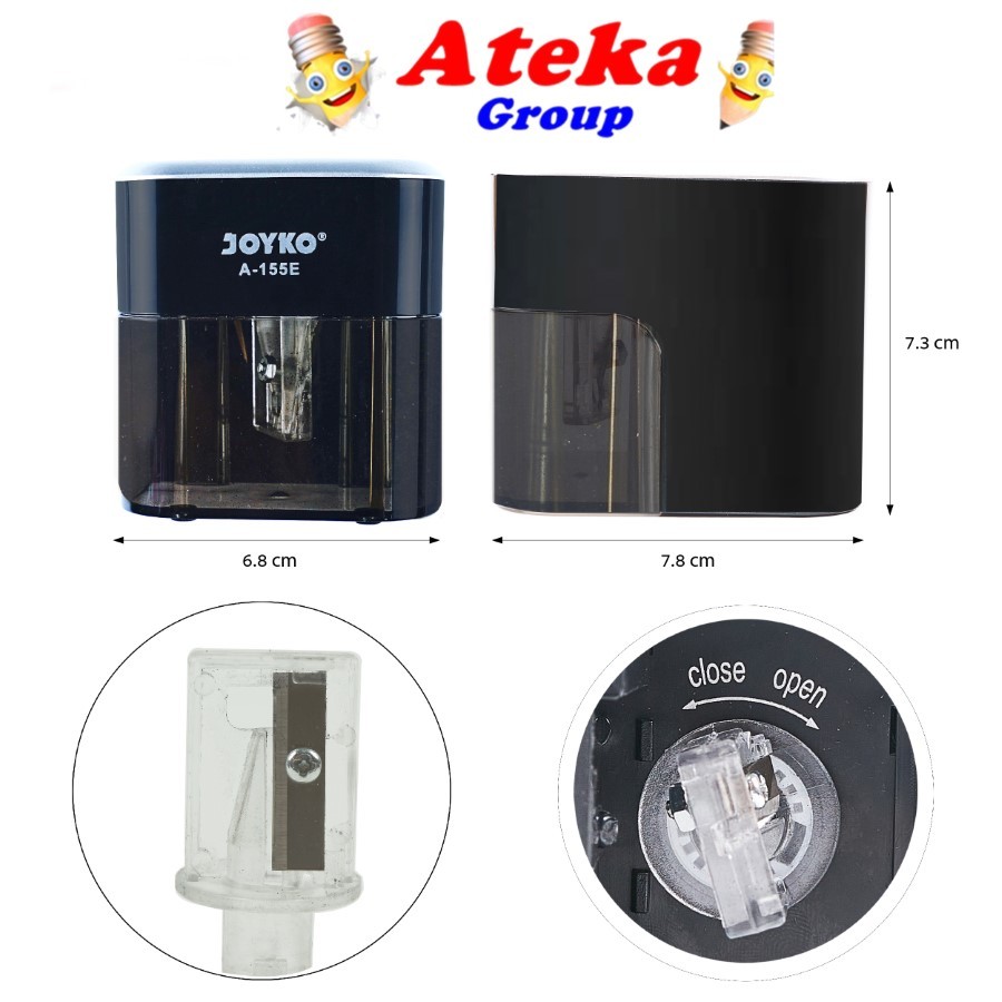

[ 1PCS] JOYKO Electric Sharpener Serutan Elektrik A-155E