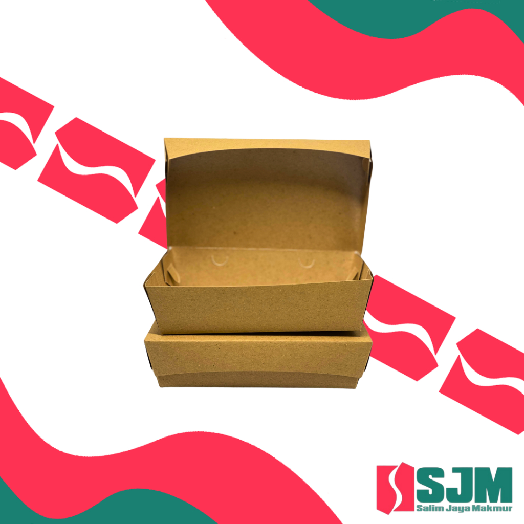 10 Lbr Dus Lunch Box Laminasi MJA L – Lunch Box/Dus Nasi