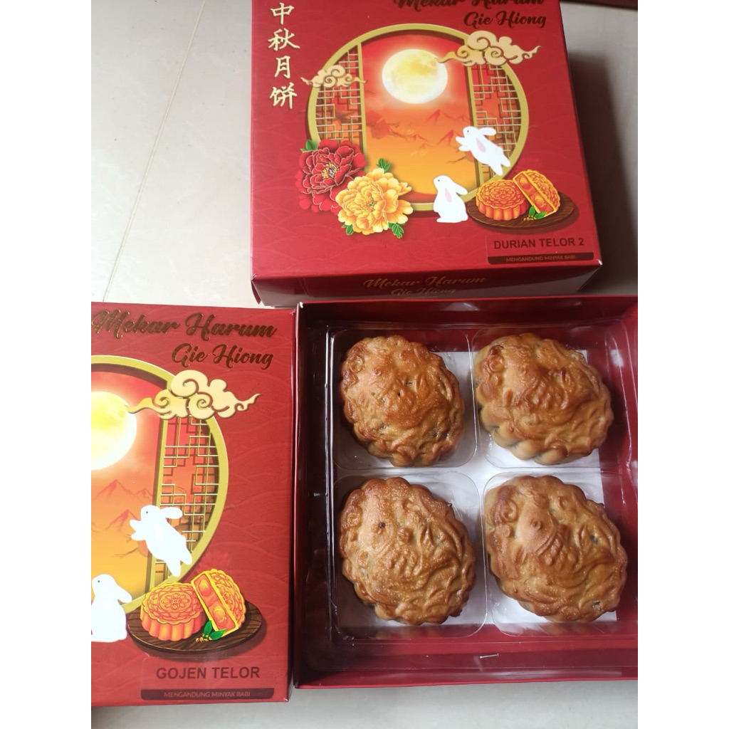 

Kue bulan Mekar Harum isi 4pcs