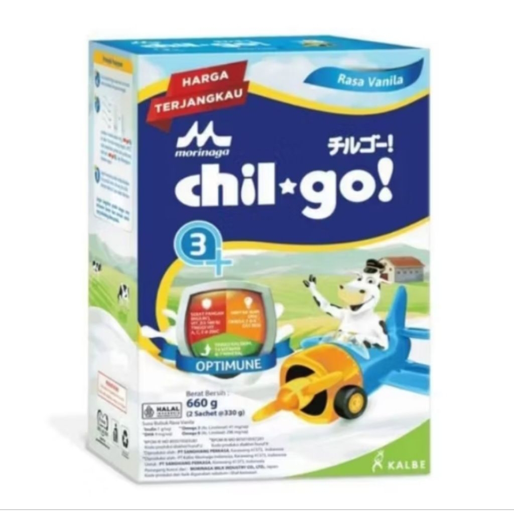 

MORINAGA CHIL GO VANILA 660GR (KEMASAN REJECK)
