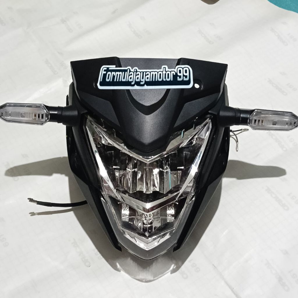 reflektor lampu depan CB 150 R new LED + full kedok+sein batok tahun 2016-2021