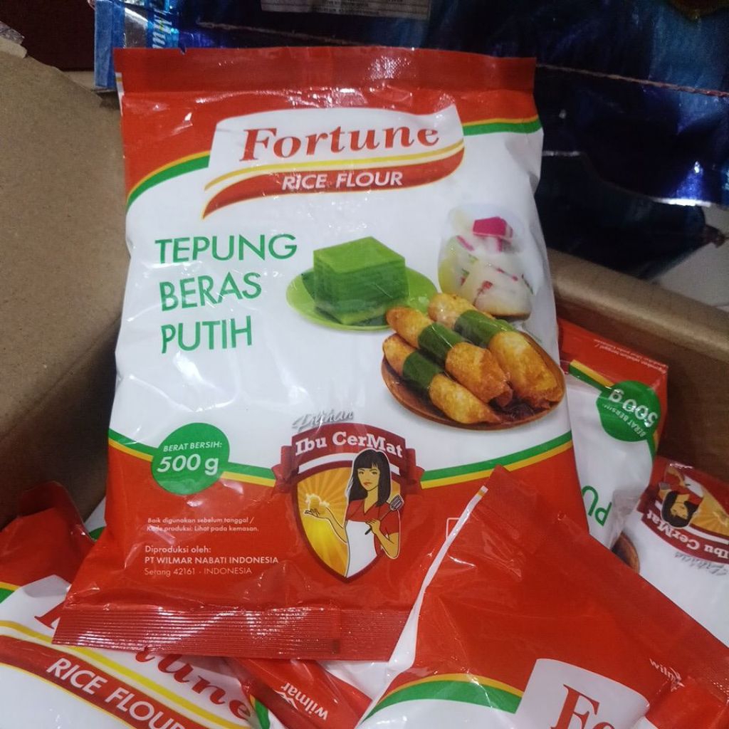 

READY TEPUNG BERAS PUTIH FORTUN ISI 500g