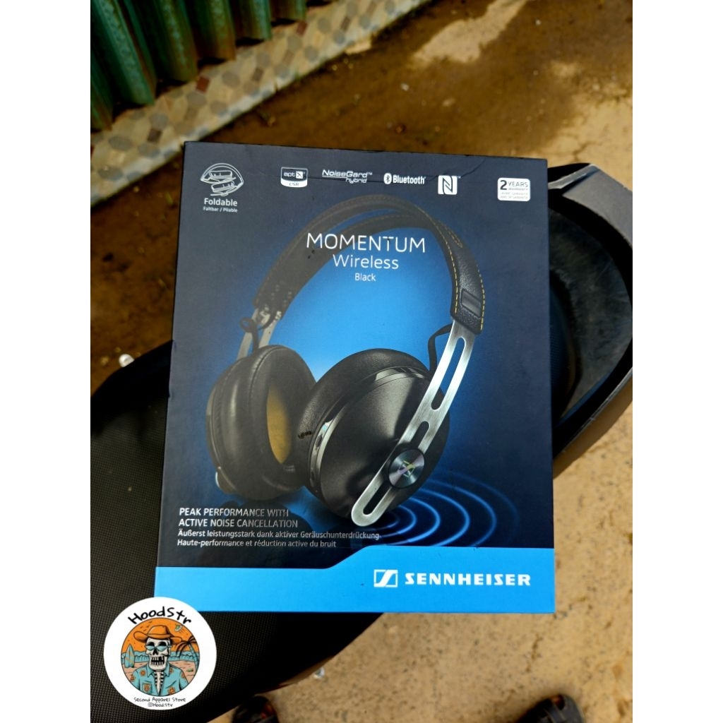 Headphones Sennheiser Momentum Wireless Black - Bekas Original