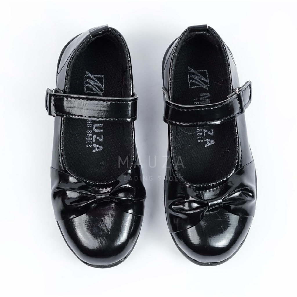 sepatu anak perempuan formal sepatu pantofel anak hitam paud TK SD