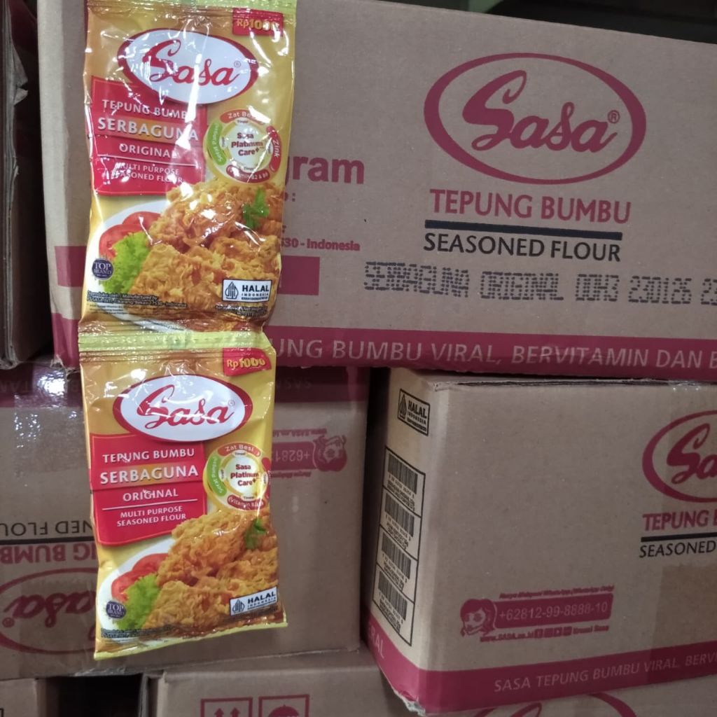 

Sasa tepung serbaguna isi 15X10sct