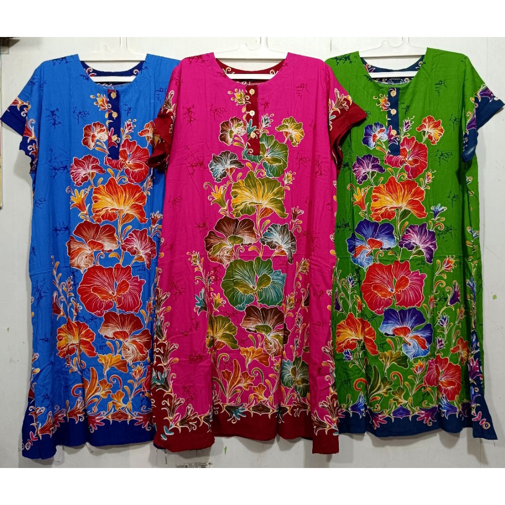 Daster Hengky XL Kancing Ld 130-Daster Hengky Kancing-Daster Busui LD 130