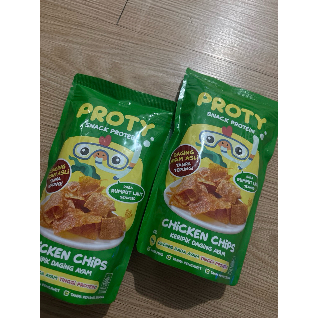 

Proty snack protein rasa rumput laut