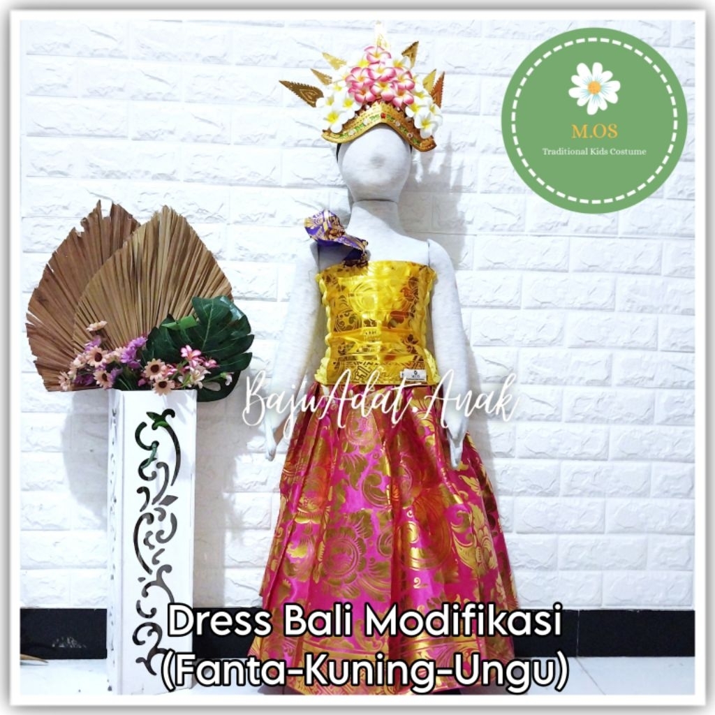 BAJU BALI ANAK | BAJU TARI BALI MODERN | PAKAIAN ADAT BALI ANAK PEREMPUAN | BAJU TARI BALI MODIFIKAS