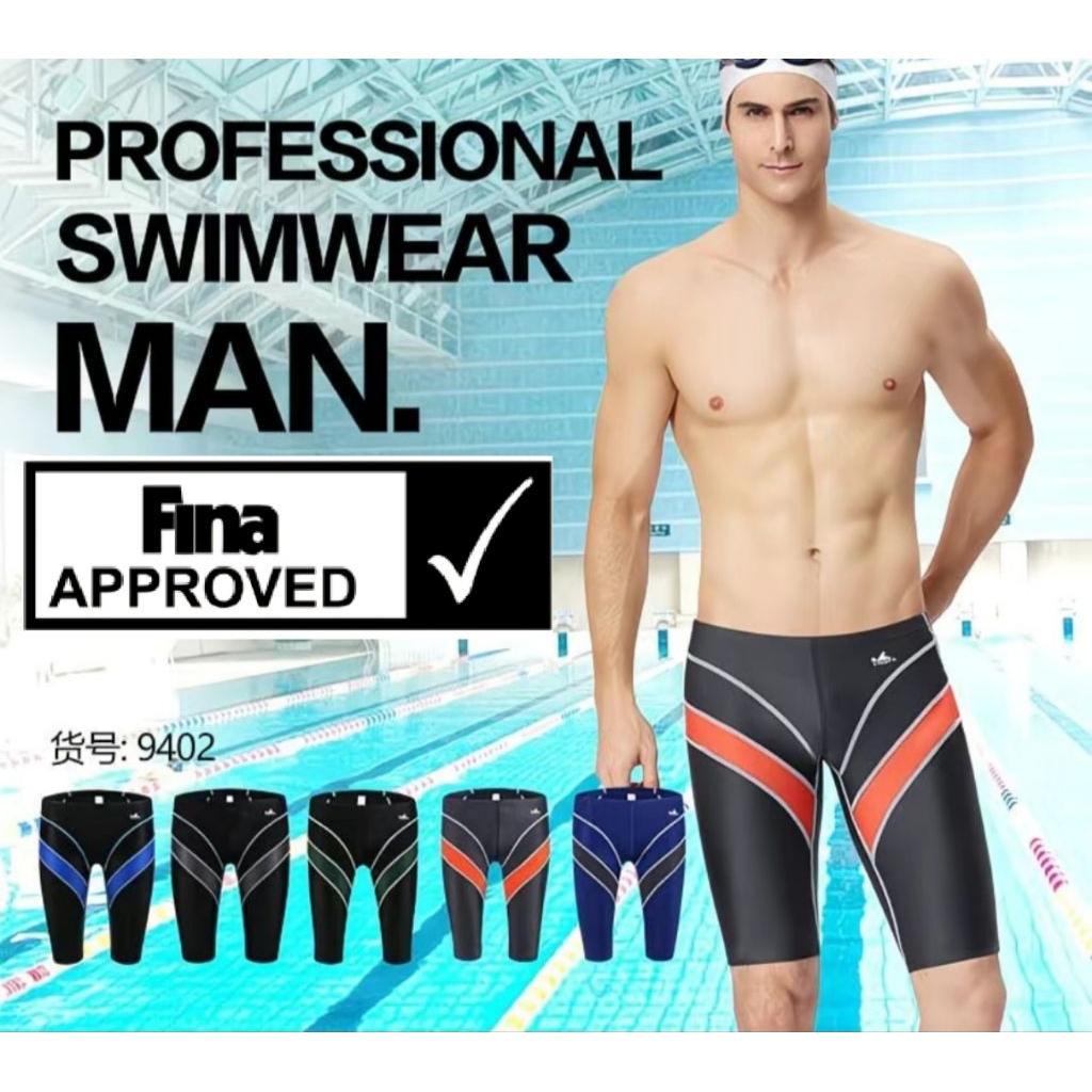 LAST STOCK YINGFA CELANA RENANG FINA (FREE TOPI RENANG)