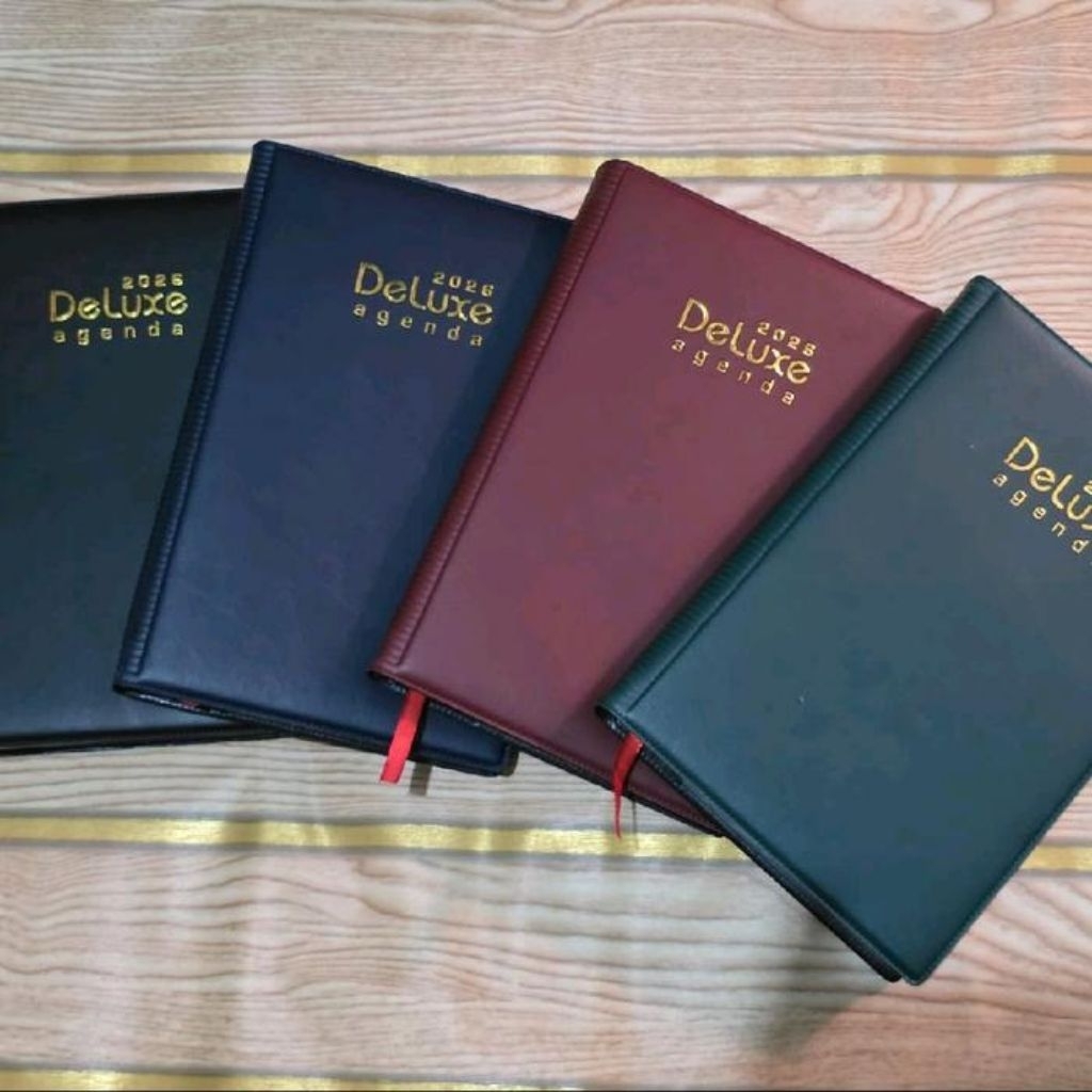 

Buku Agenda Kerja DELUXE//Tahun 2026//Kertas Cream dan Putih Terbaru